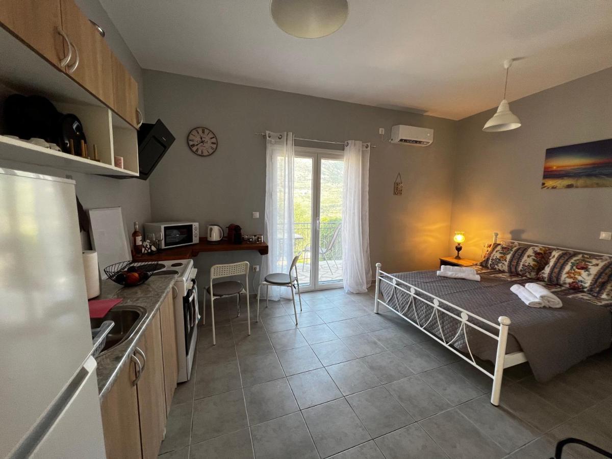 Aggelikis Studio Daire Zóla Dış mekan fotoğraf