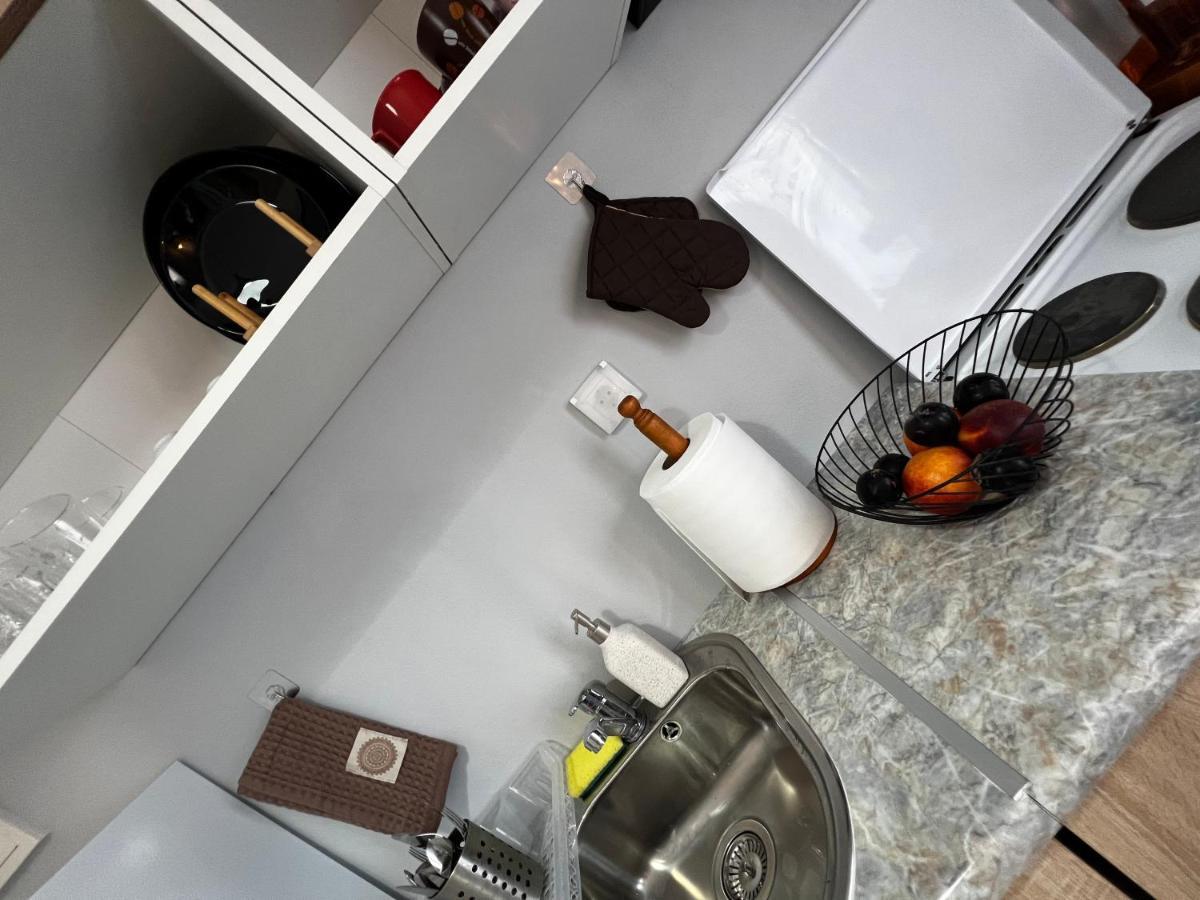 Aggelikis Studio Daire Zóla Dış mekan fotoğraf